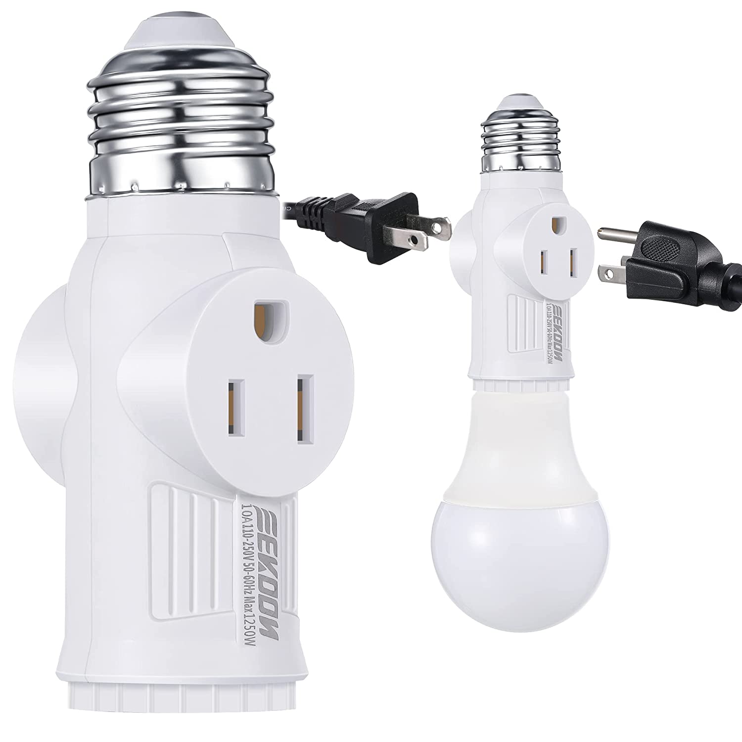 ground If a light socket only has 2 connections, how can they sell 3 prong light socket