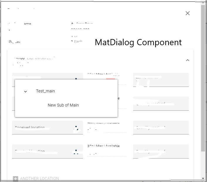 angular Overlay dialog is not getting repositioned on scrolling