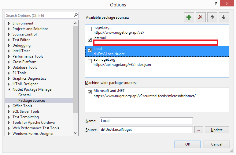 c Installing a NUGET package using NUSPEC file Stack Overflow