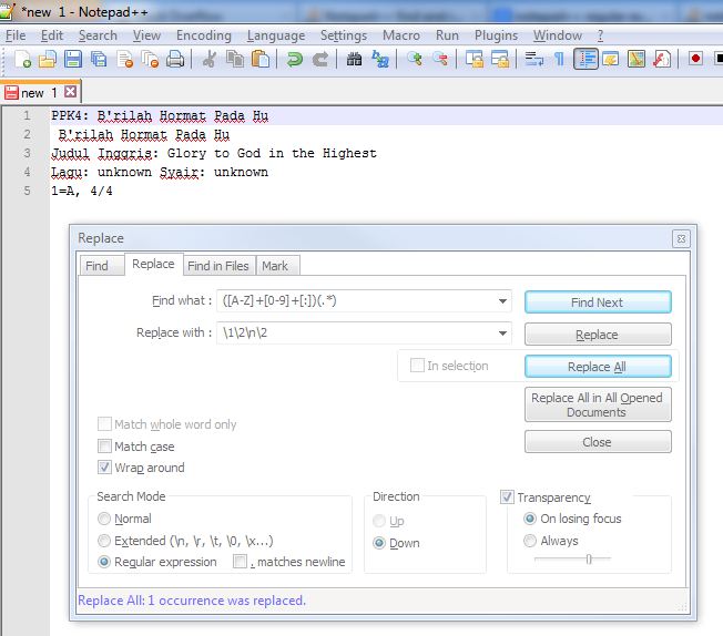 Notepad++ find and replace after specific character Stack Overflow