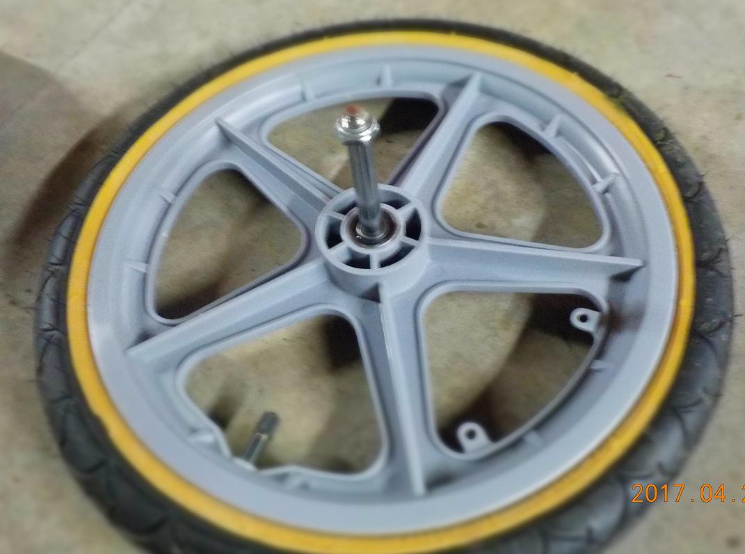 Instep Bike Trailer Wheel Quick Release Wheel Tires Replacement Part 16