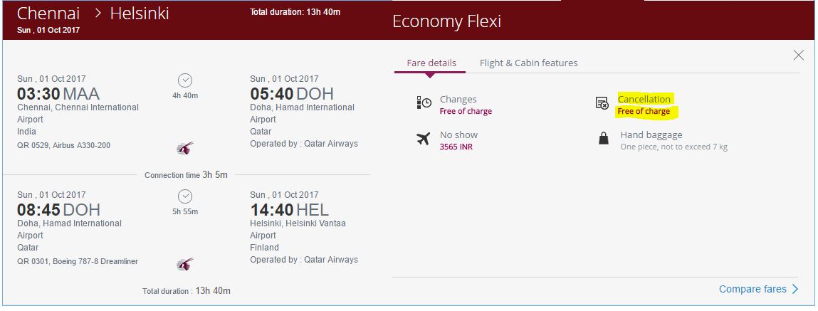 Qatar Airways Flight Ticket United Airlines and Travelling