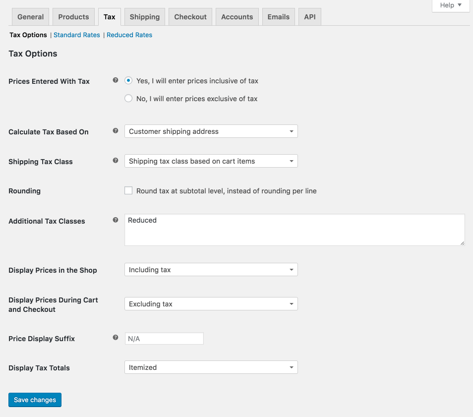wordpress taxes calculating from wrong location Stack