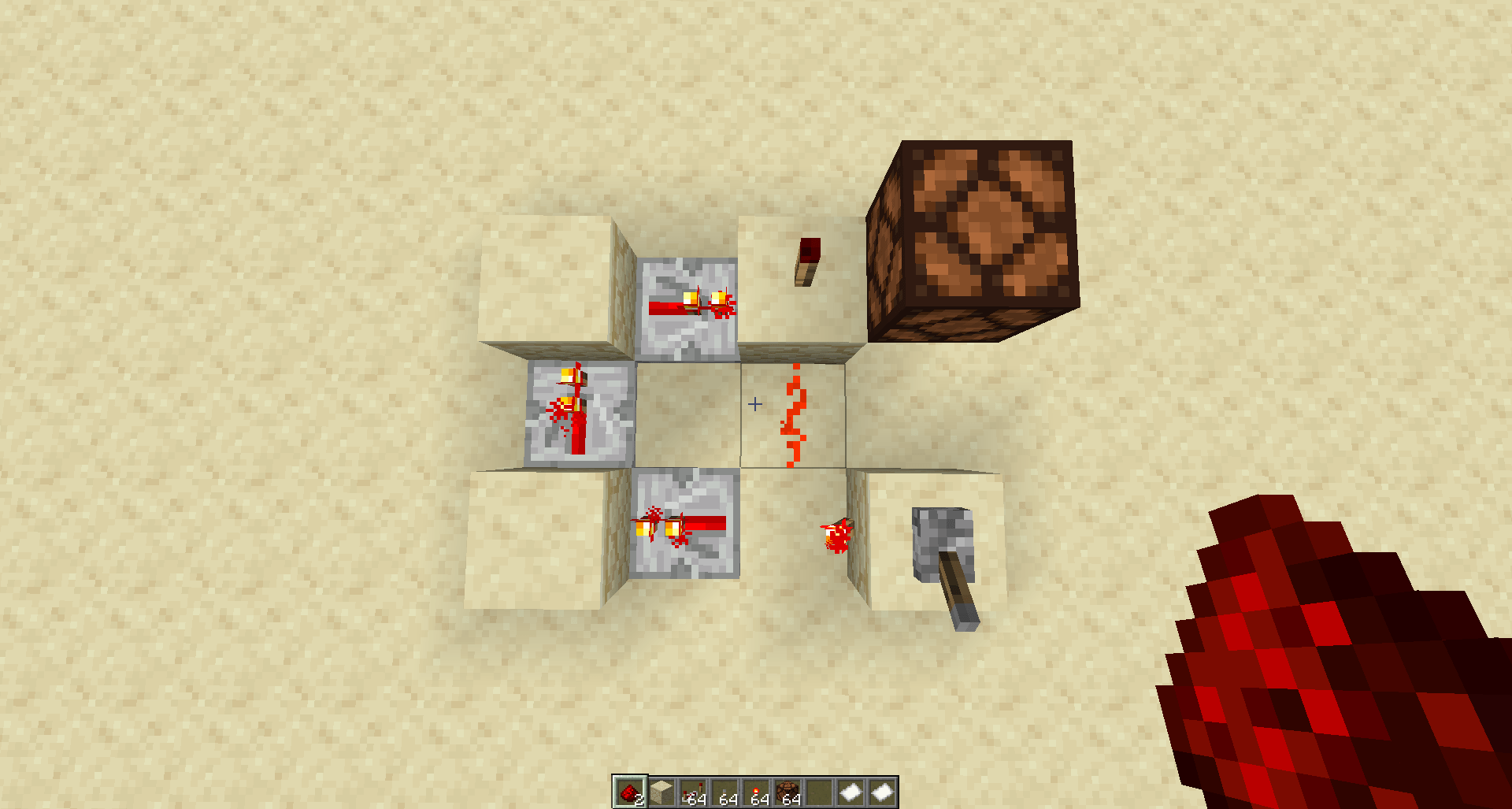 Minecraft How to make a piston expand on a delay, but contract