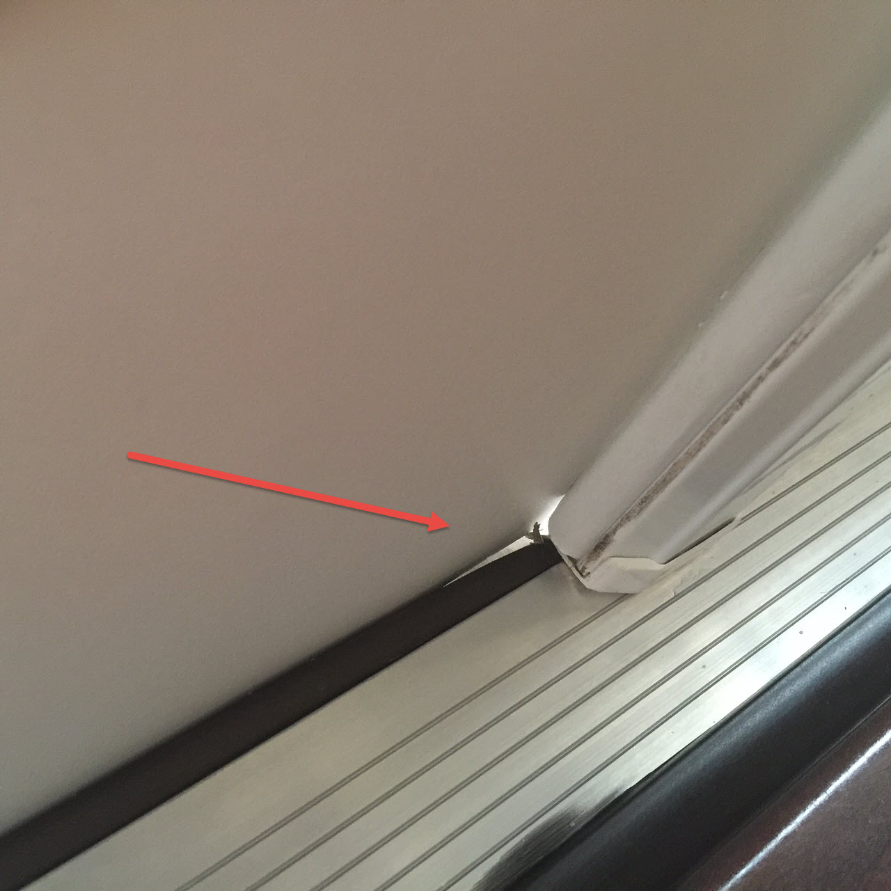 patio Brand New French Doors Installed By Contractor.. Leaks same day