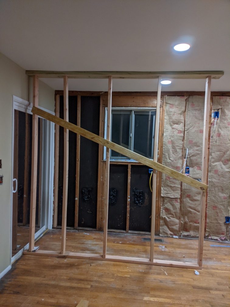 structural Feedback on my temporary support wall? Home Improvement