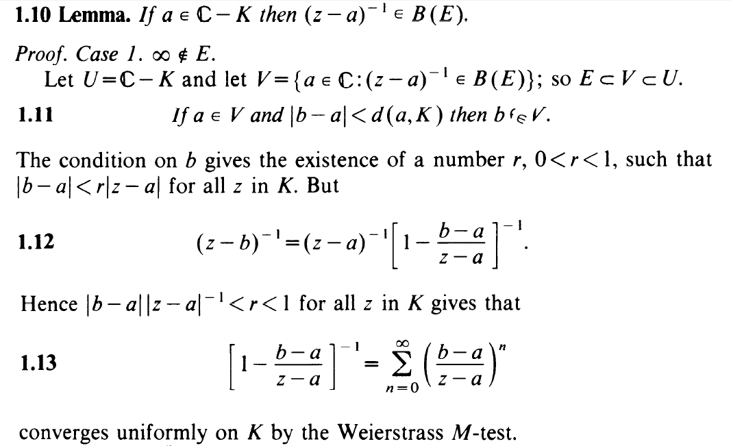 complex analysis Proof of Runge's theorem 1 Mathematics Stack Exchange