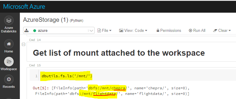 python databricks check if the mountpoint already mounted Stack