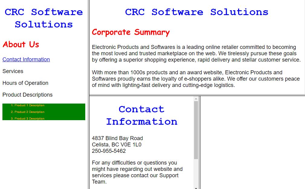 anchor How to open a Link to another Frame in HTML? Stack Overflow