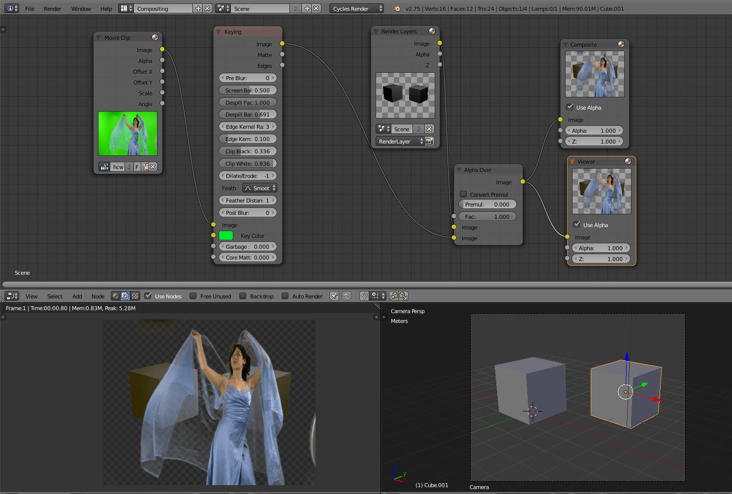 compositor Need Help Removing a Green Screen, Movie Clip Node missing