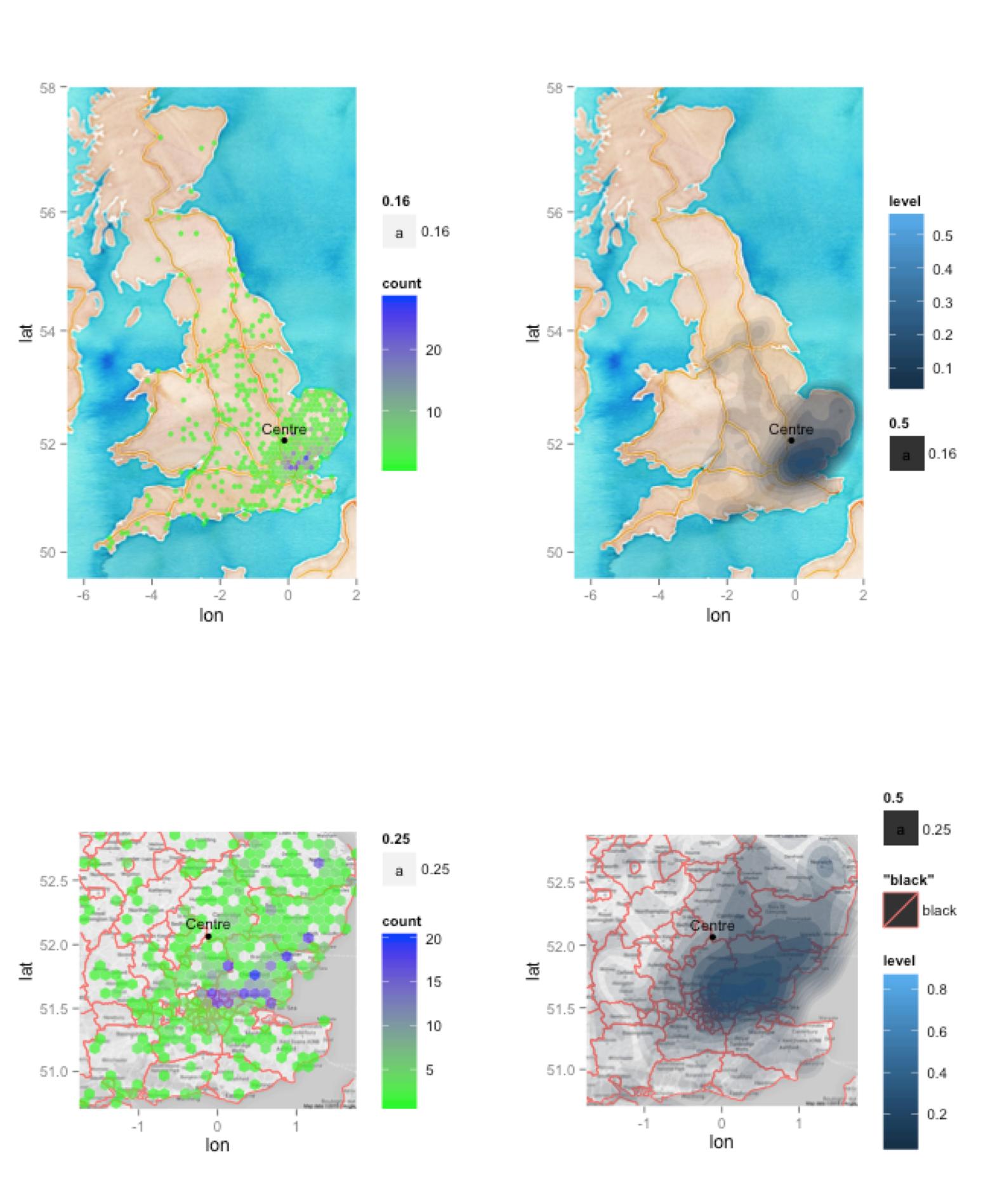 Ggplot2 Maps In R ggplot2 R ggmap legend/guide issues with multiple layers Stack Overflow