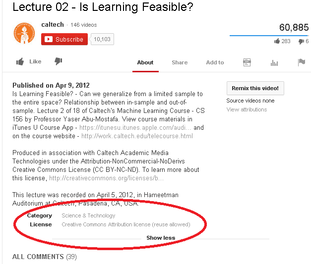 YouTube How to Find the Licensing Agreement of a Video Valuable