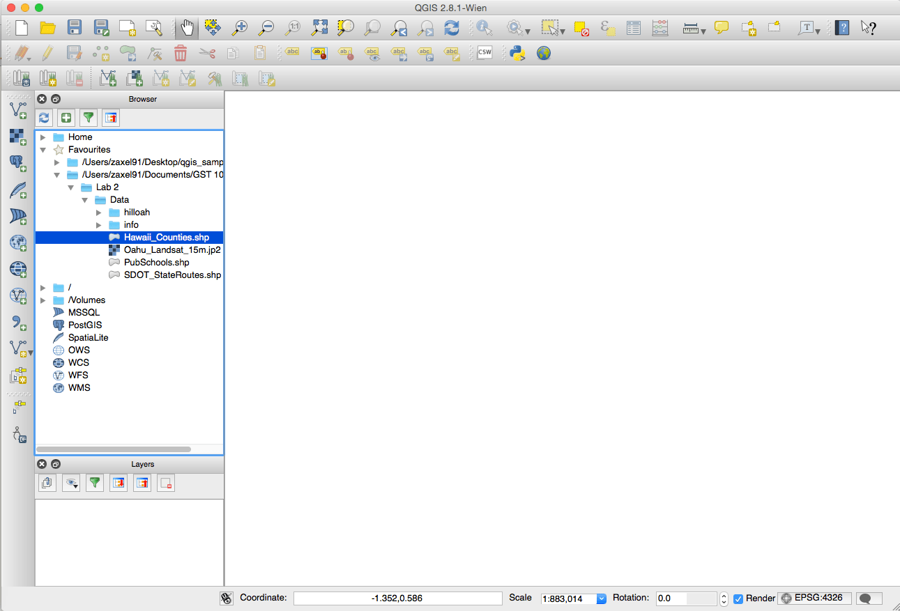 parameters Display tabs don't appear when files and folders are