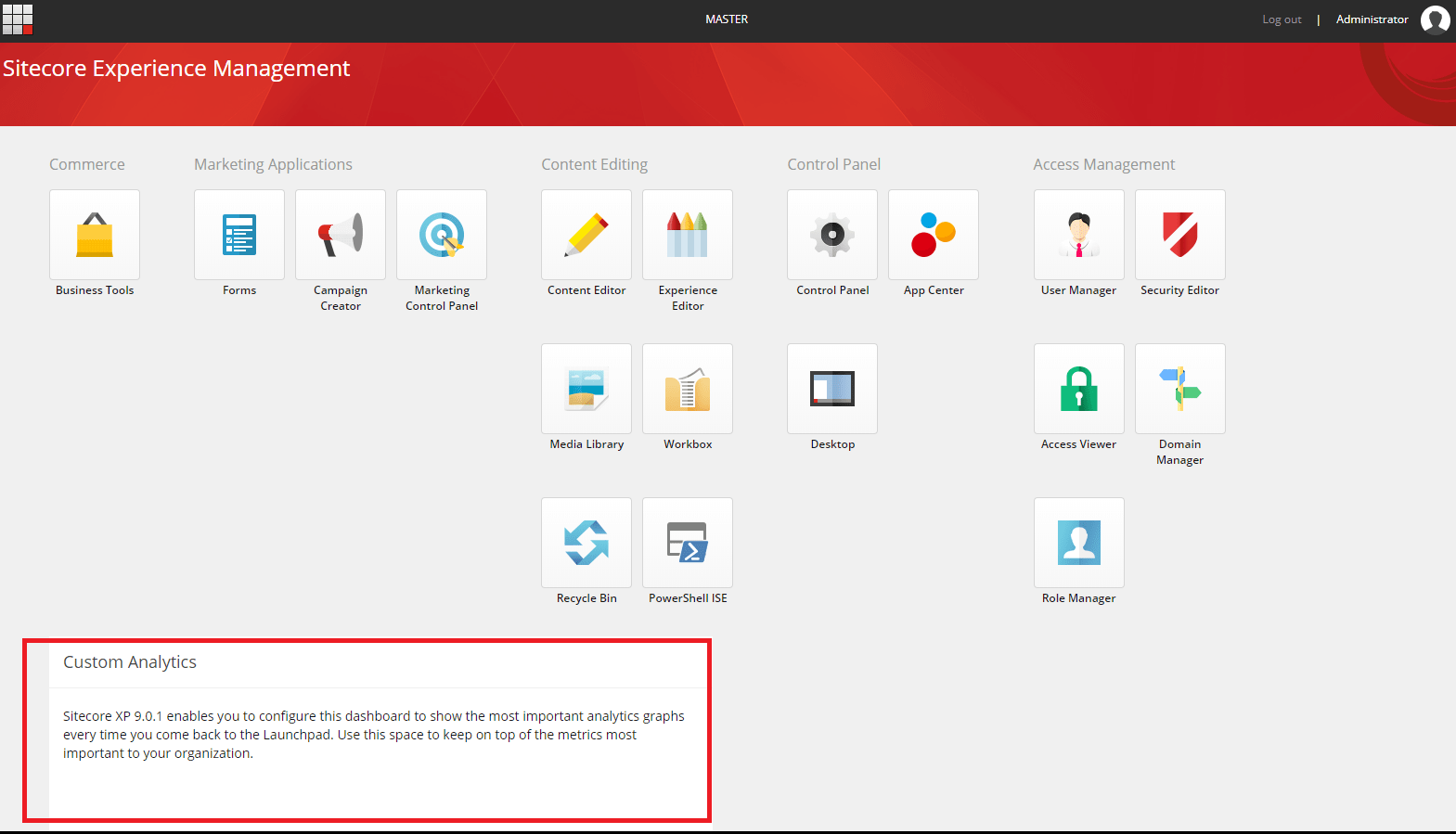 Why analytics and experience profile missing in Sitecore Experience