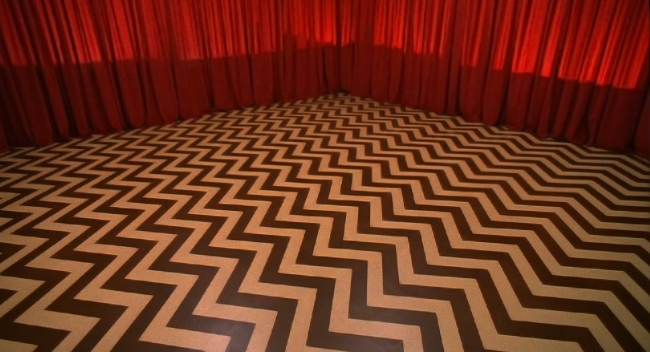 What exactly does the inside of the “Black Lodge” look like in “Twin