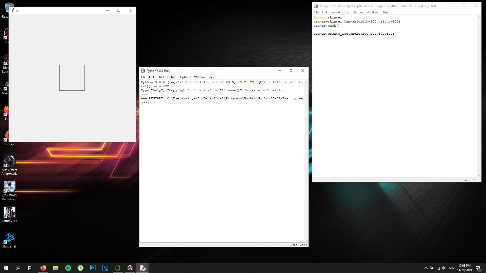 python Tkinter in Anaconda Spyder Stack Overflow