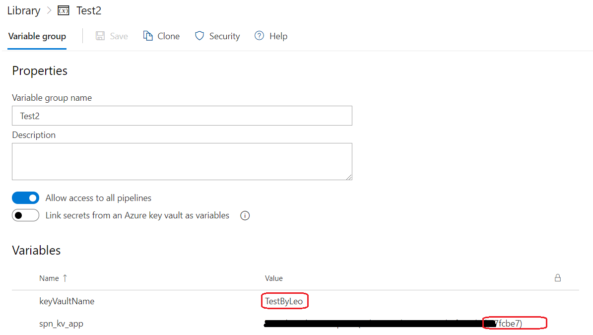 Variable group yaml variable expression in Azure Devops Pipeline