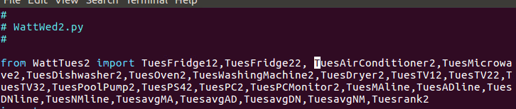 Importing specific variables from one file to another Python Stack