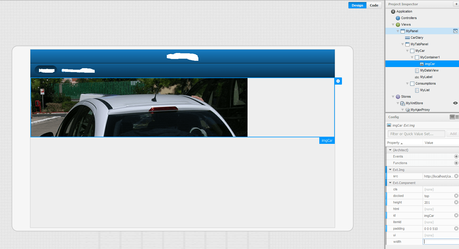 extjs Center an image horizontally Stack Overflow