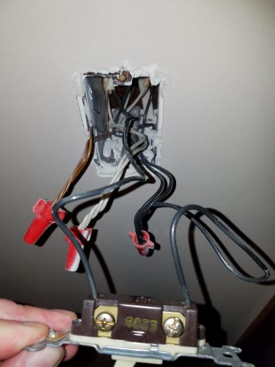 electrical - Replacing a single-pole switch with a dimmer - Home
