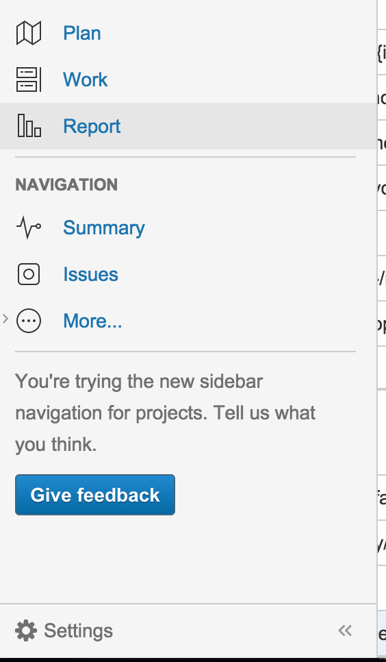 gui How do you enable new navigation sidebar in Jira? Super User