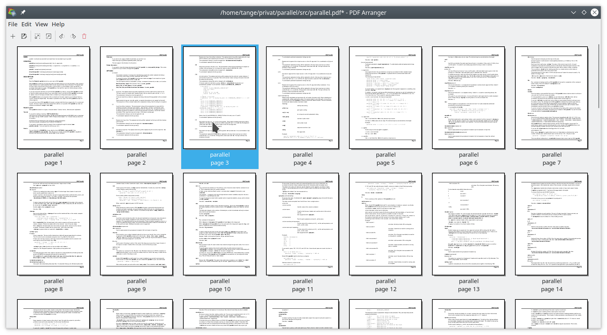 Rearrange PDF pages online for free Adobe Acrobat