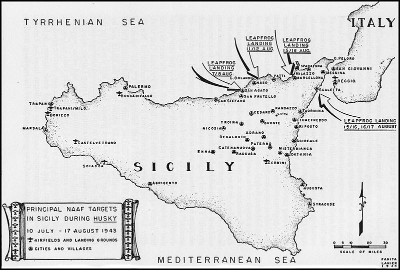world war two How did the Allies achieve air superiority on Sicily