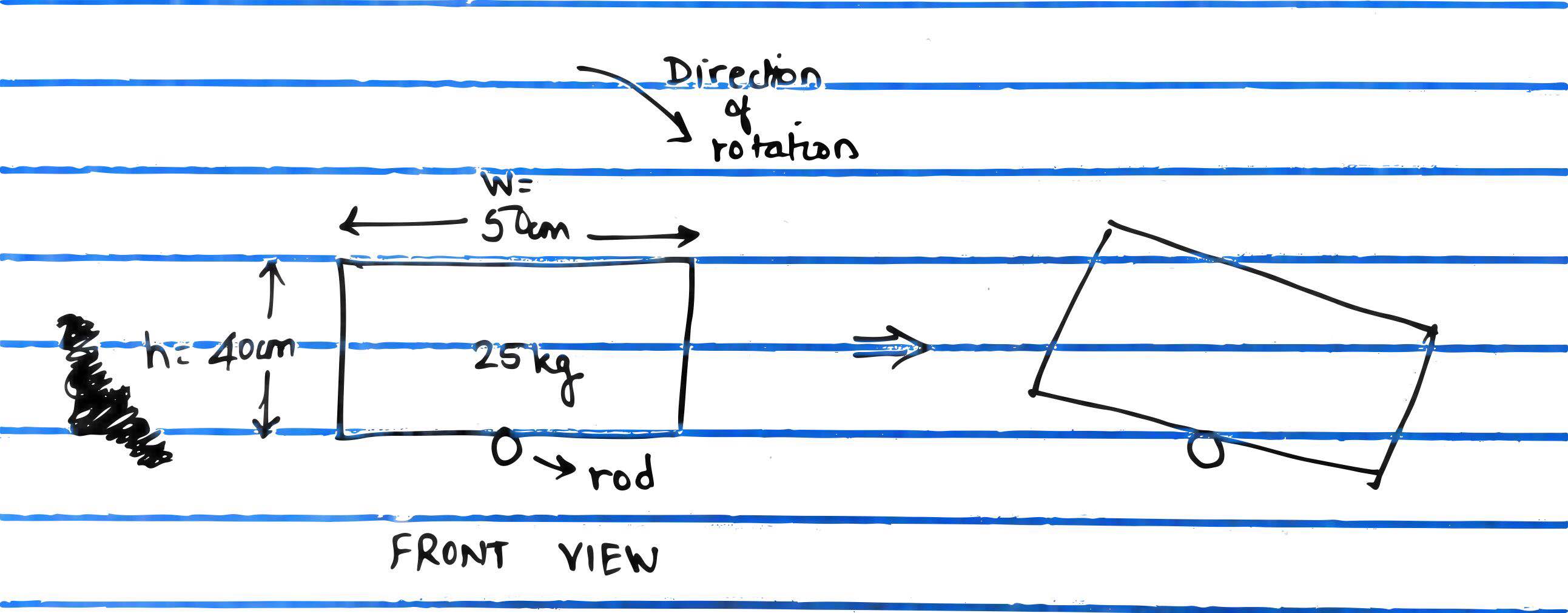 motor Calculating torque required to rotate a platform Robotics