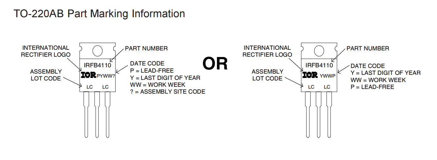 Help identifying proper transistor MOSFET - Electrical Engineering