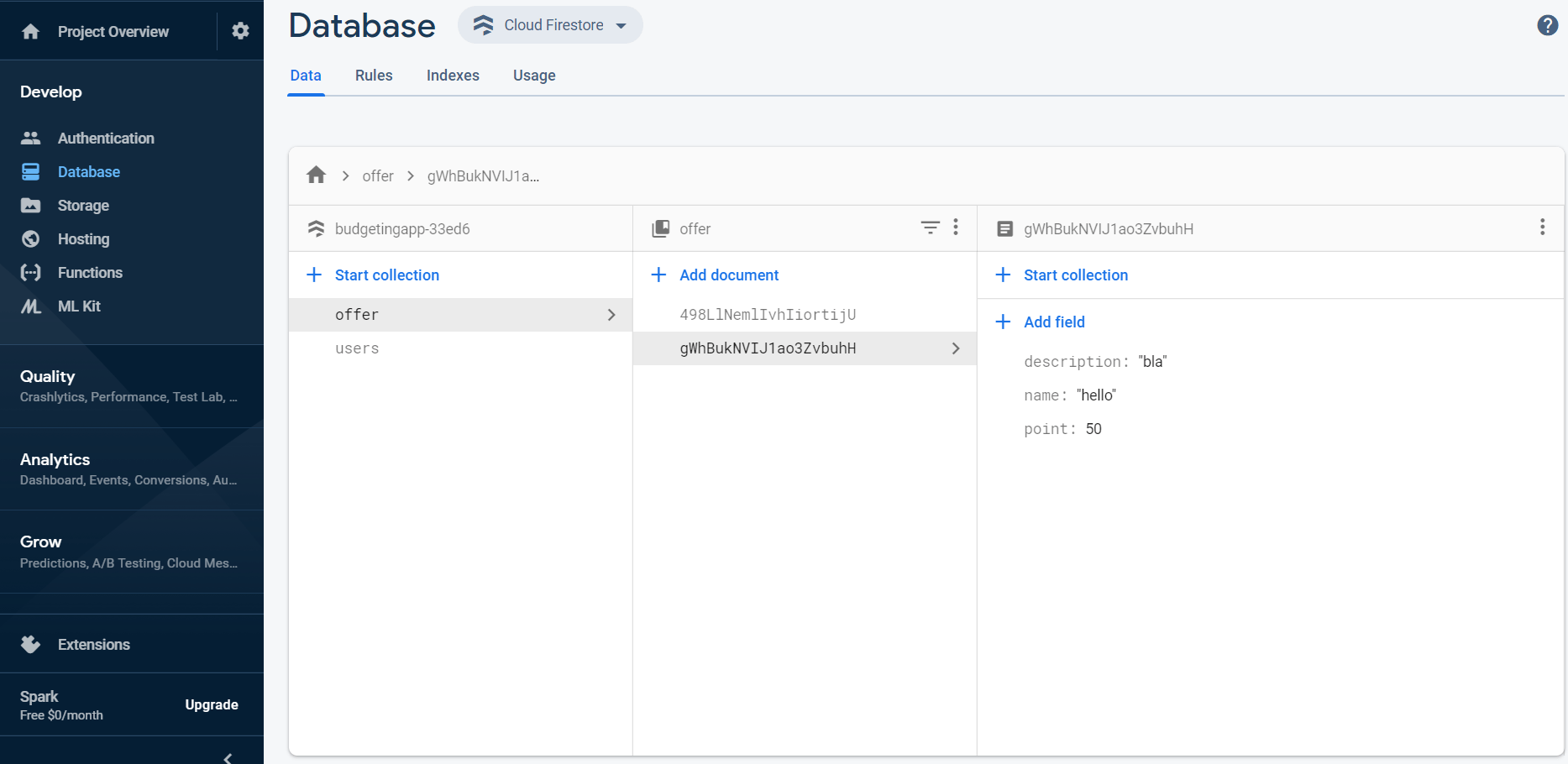 google cloud firestore How to pass id in snapshot to other activity