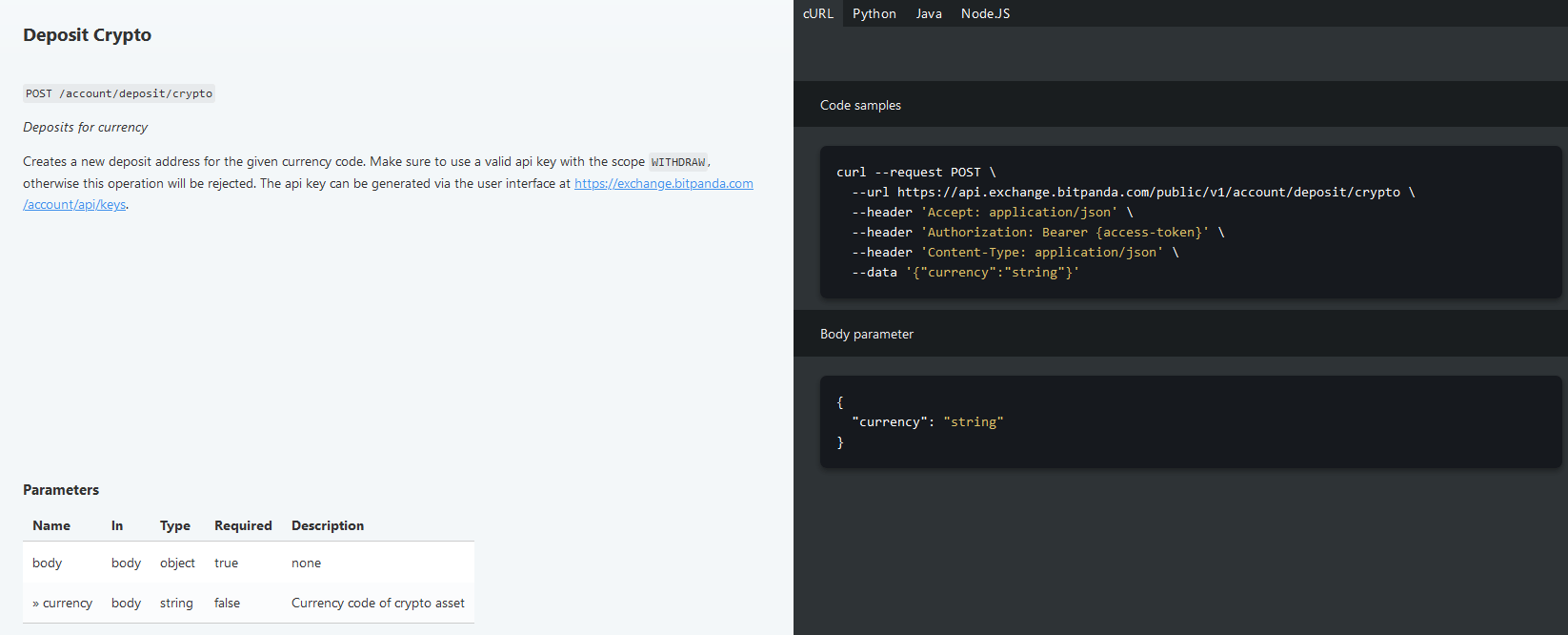 Correct usage of data/body with axios in node.js Stack Overflow