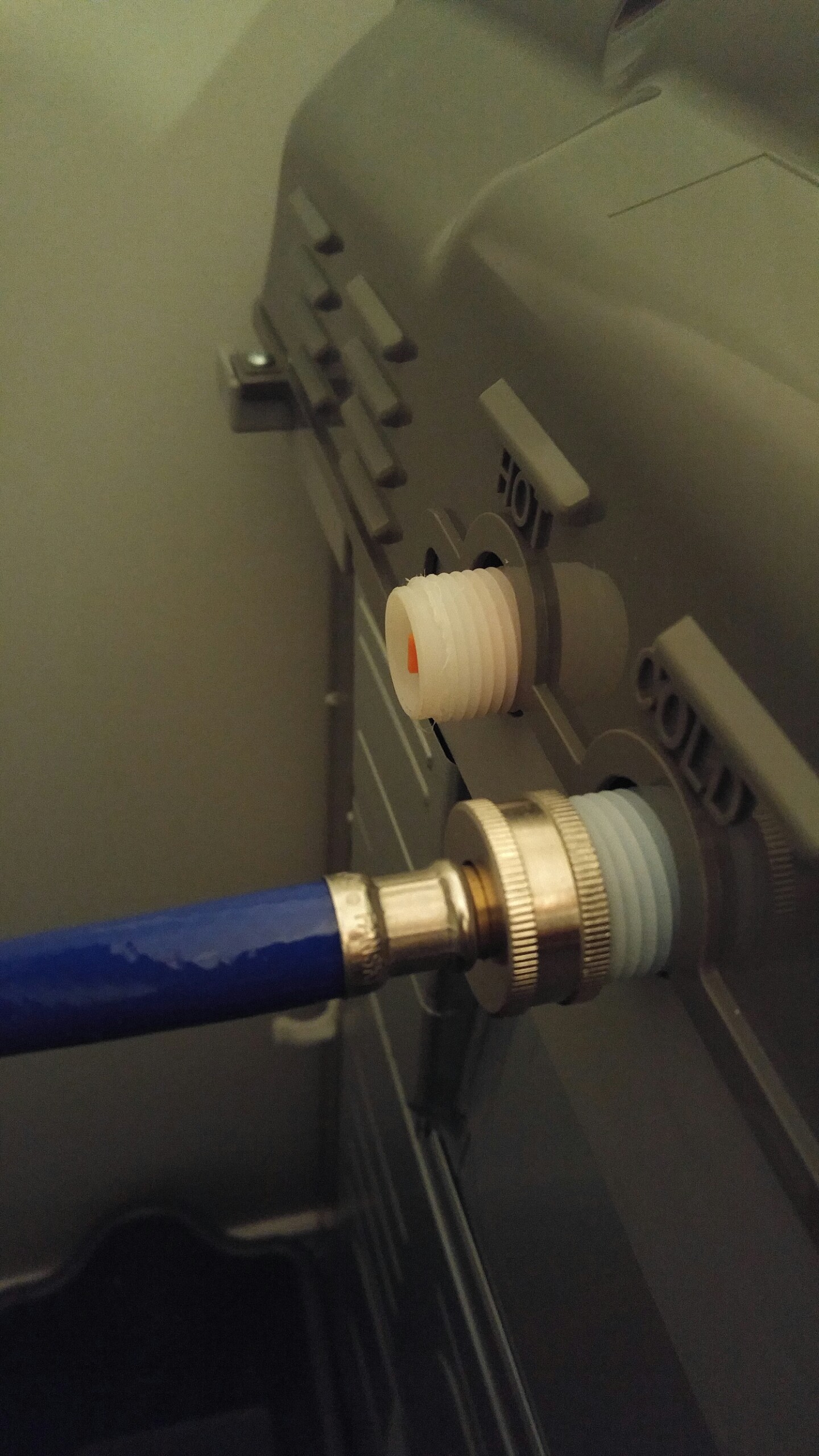 Plumbing Hose came off washing machine Love & Improve Life