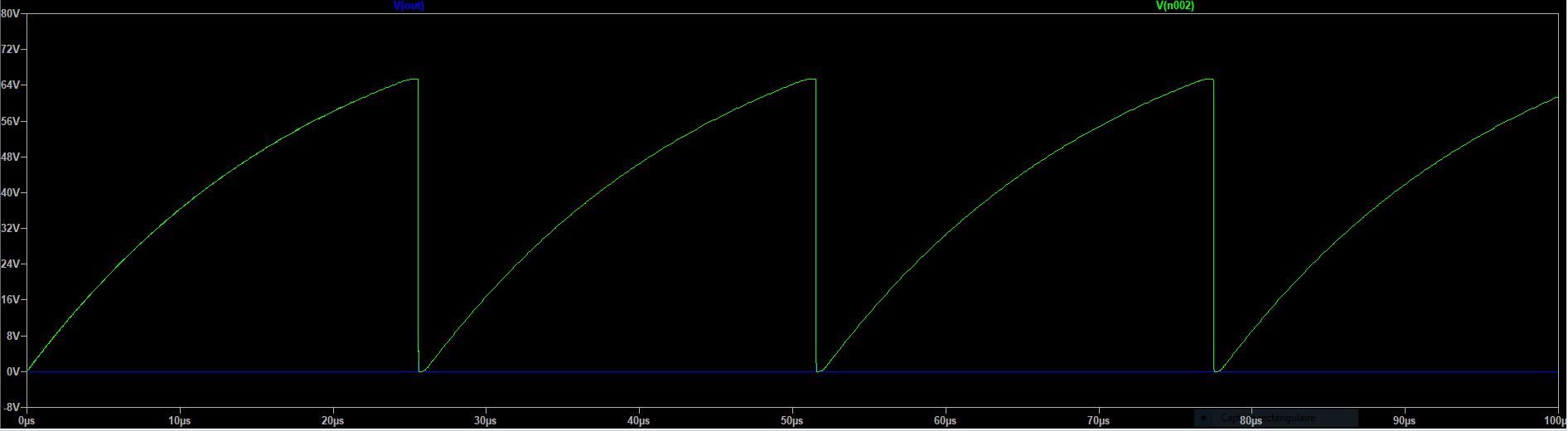 Simulating an avalanche pulse generator in LTspice Electrical