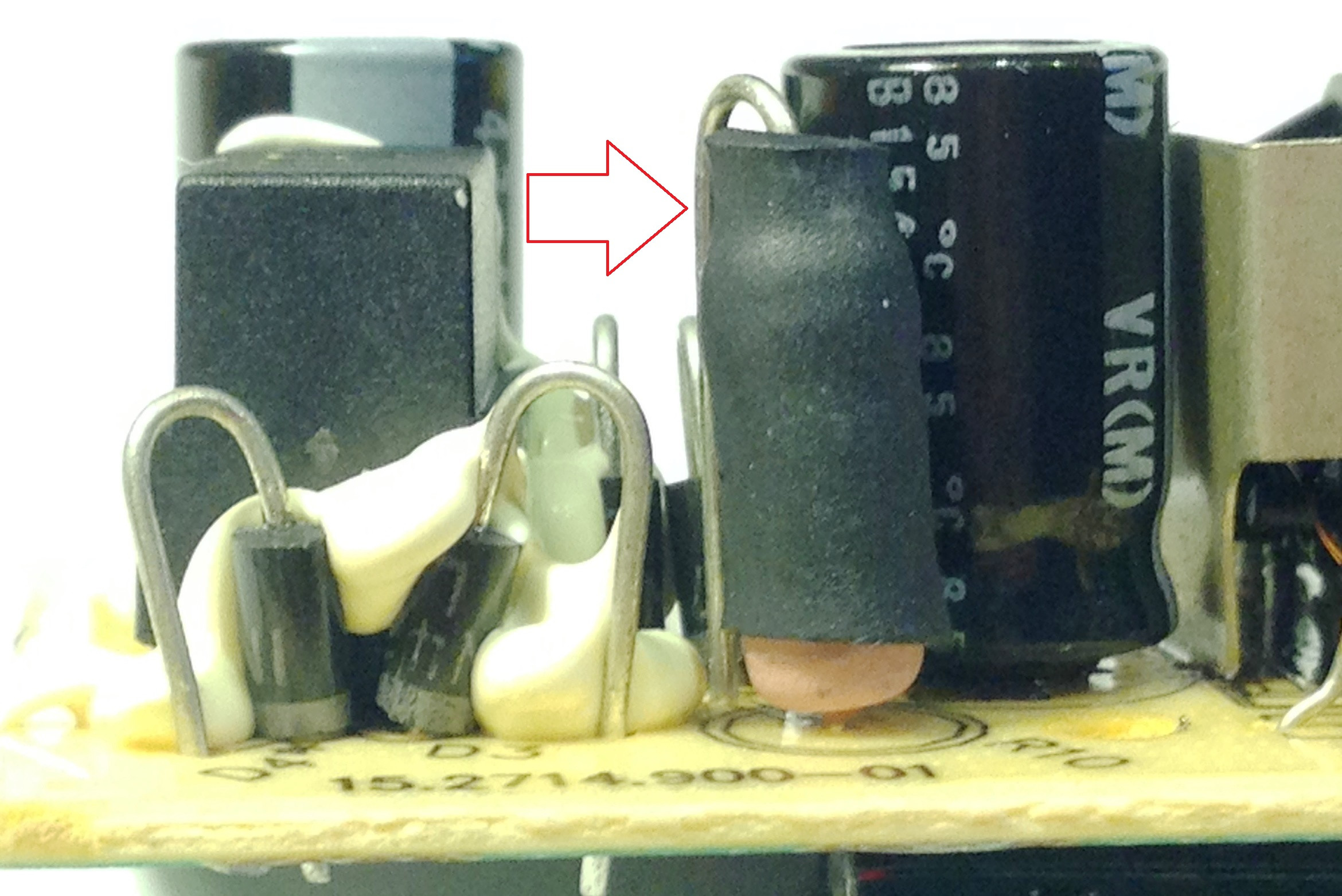 Electronic Why are input resistors in power supplies covered with