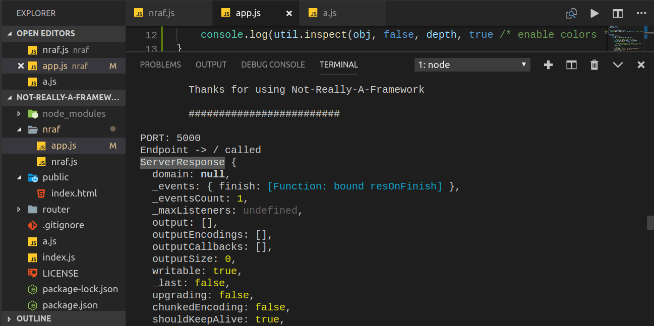 javascript Weird output from console.log(res) NodeJS Stack Overflow