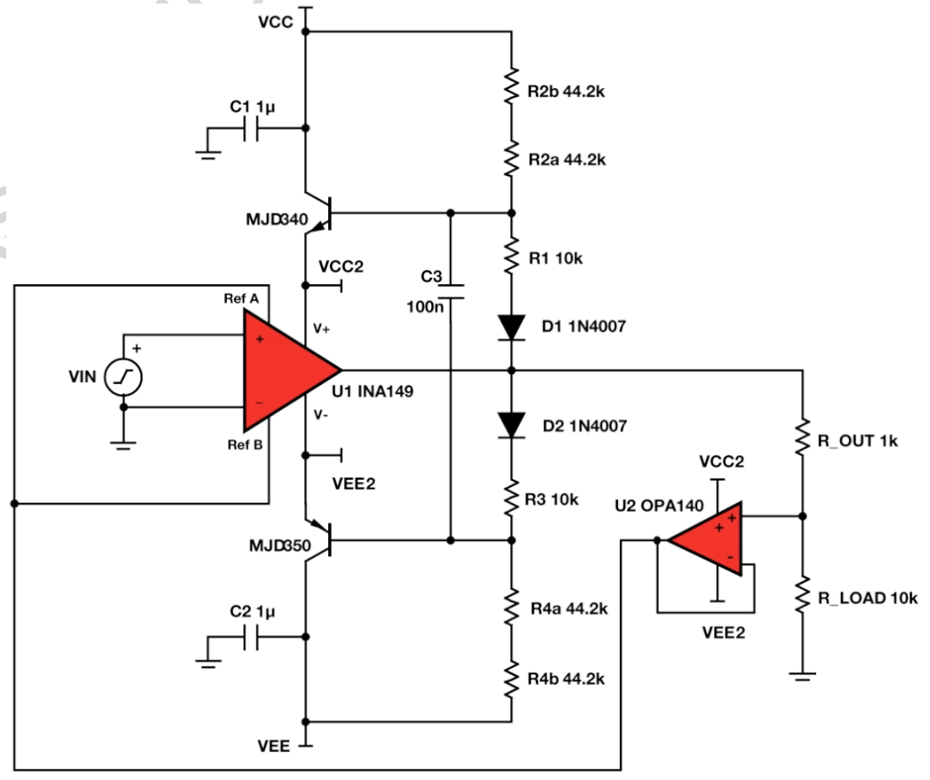 power supply Voltage step up for bidirectional current source