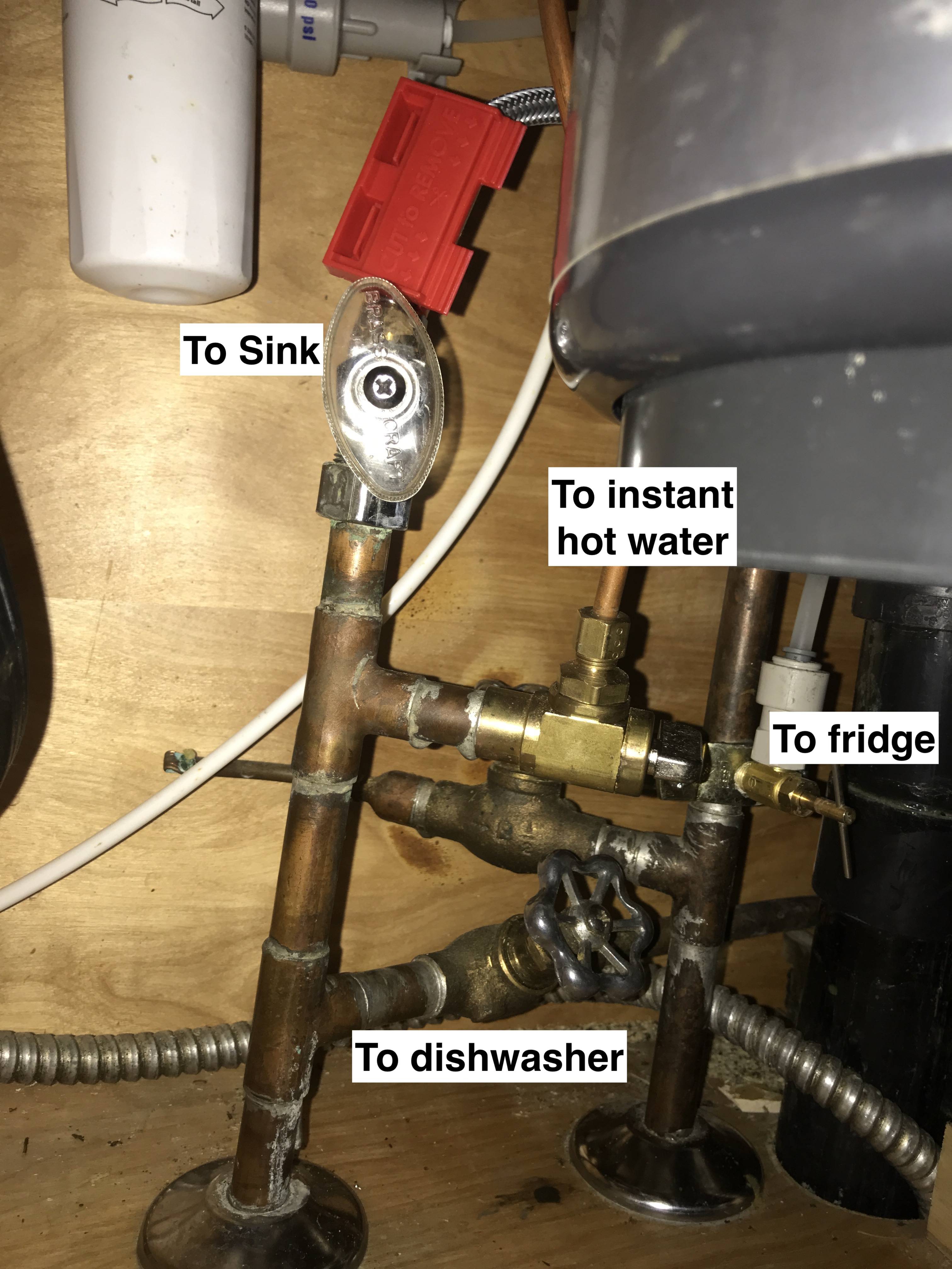 Dishwasher not filling after replacing sink faucet Home Improvement