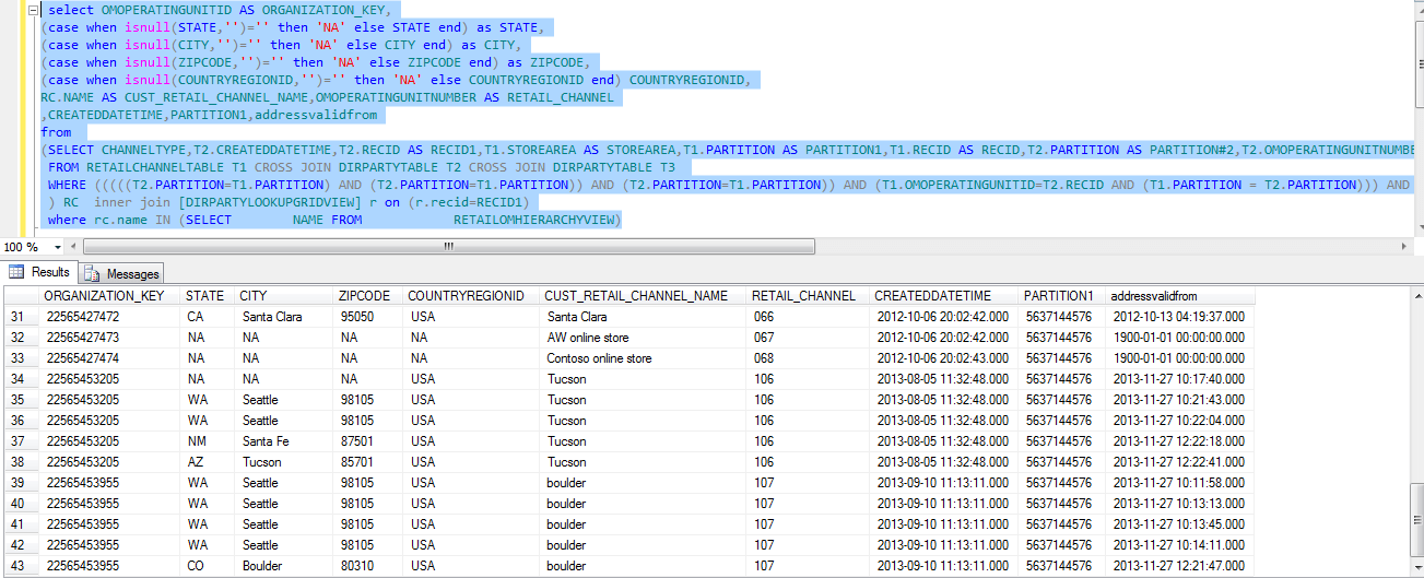 sql server How to read the maximum date in this SQL query? Stack