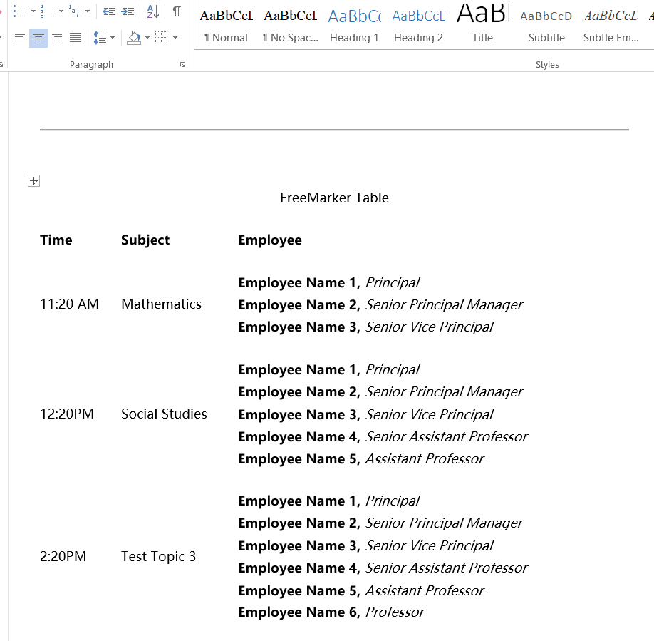 html How to generate compatible PDF and RTF(with proper styles) file