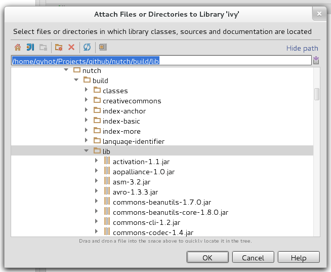 How to Open an Ant project (Nutch Source) at Intellij Idea