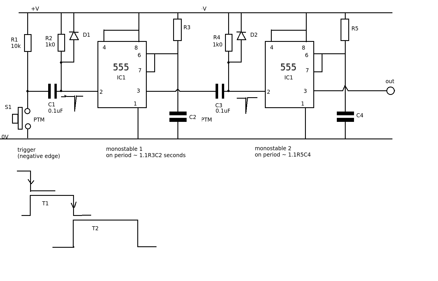Adjustable 555 timer off duty delay Valuable Tech Notes