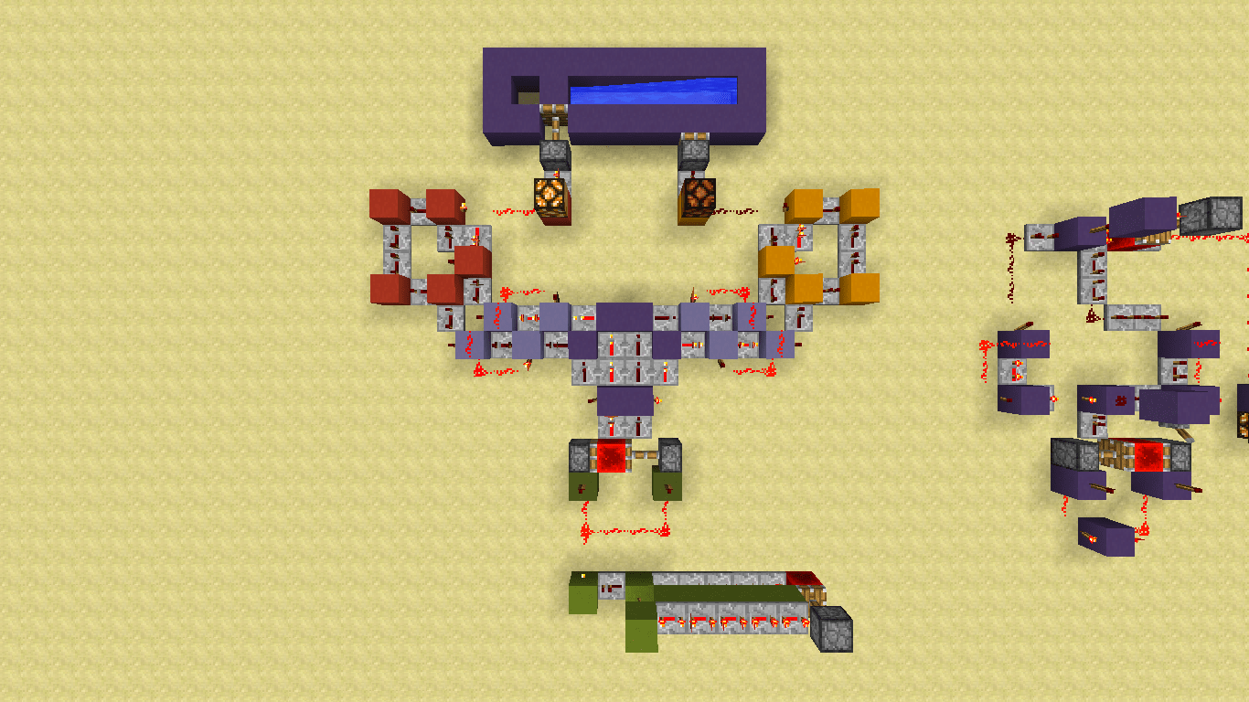 minecraft java edition Reverse Timing using redstone Arqade