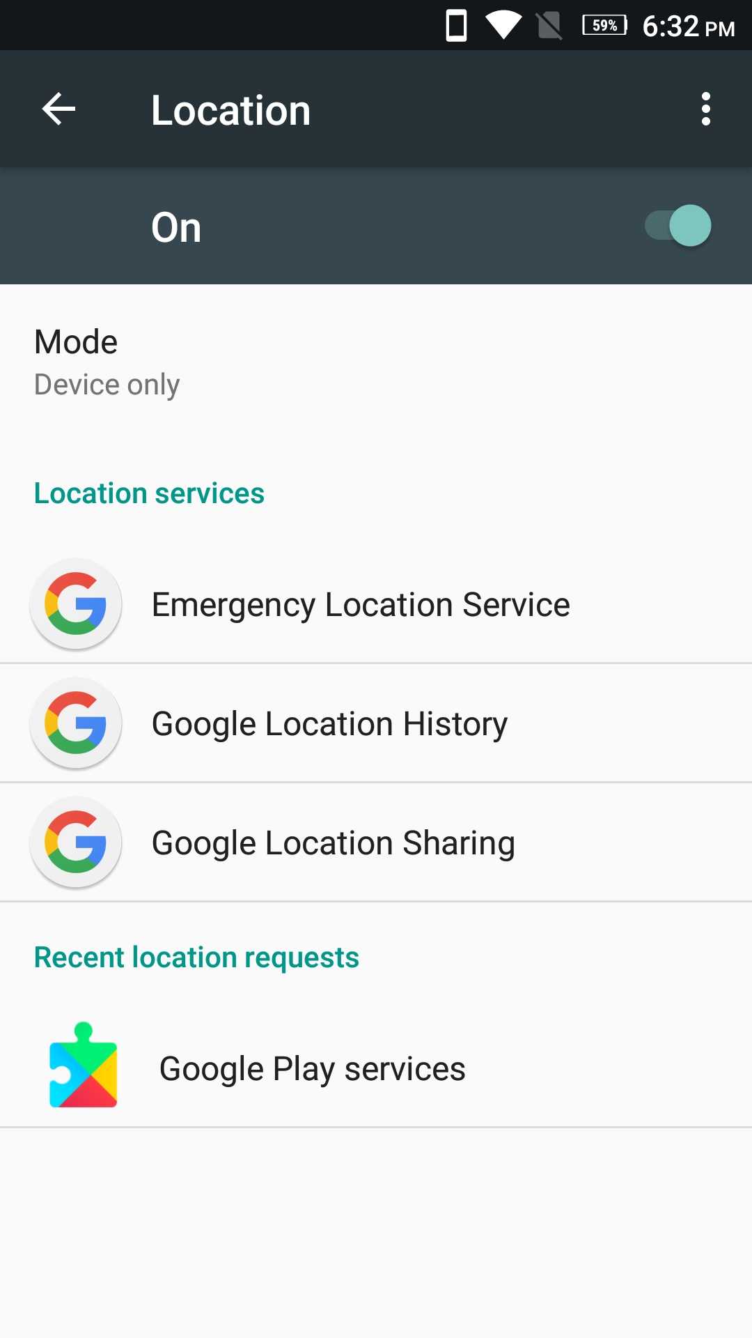 android LocationListener of NETWORK_PROVIDER is enabled
