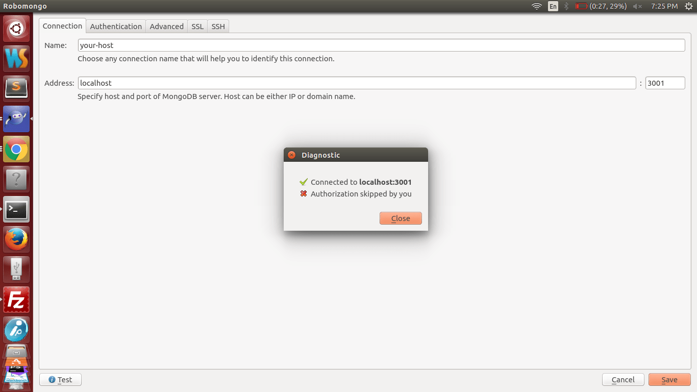 How to connect mongodb clients to local Meteor MongoDB Stack Overflow