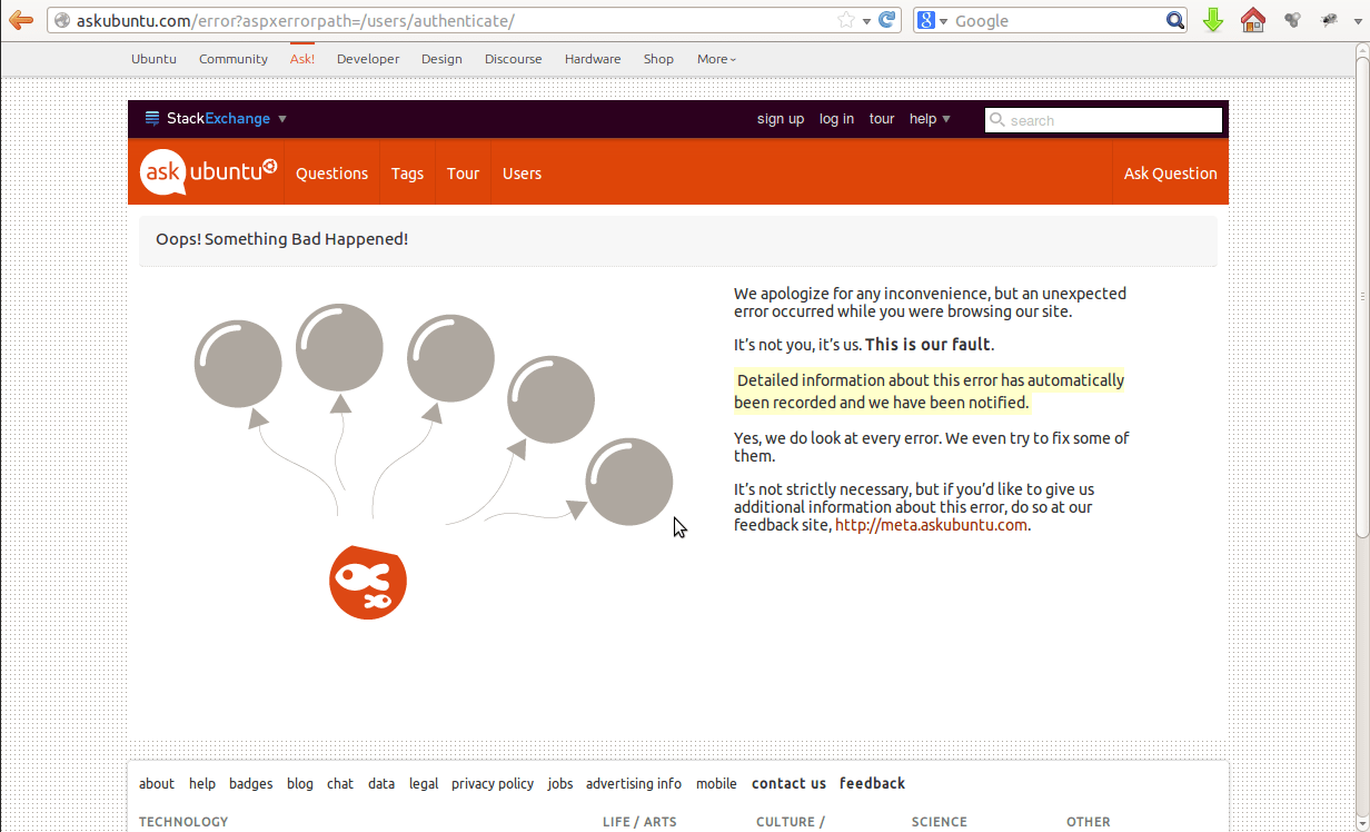 Not able to log in to my associated account Meta Stack Exchange