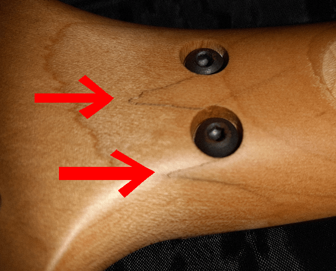 Electric guitar neck crack. Worth repairing? Music Practice & Theory