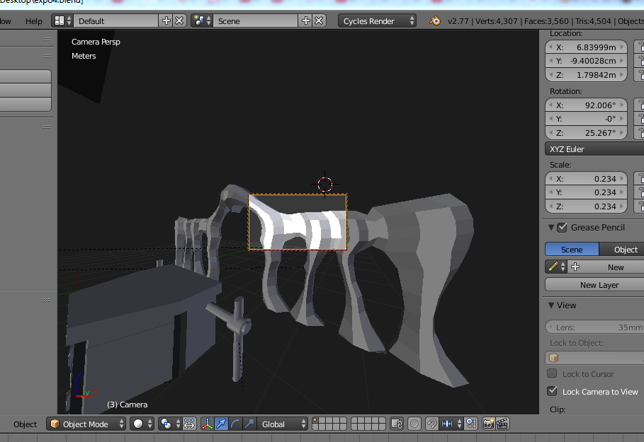 How to change camera view size Blender Stack Exchange