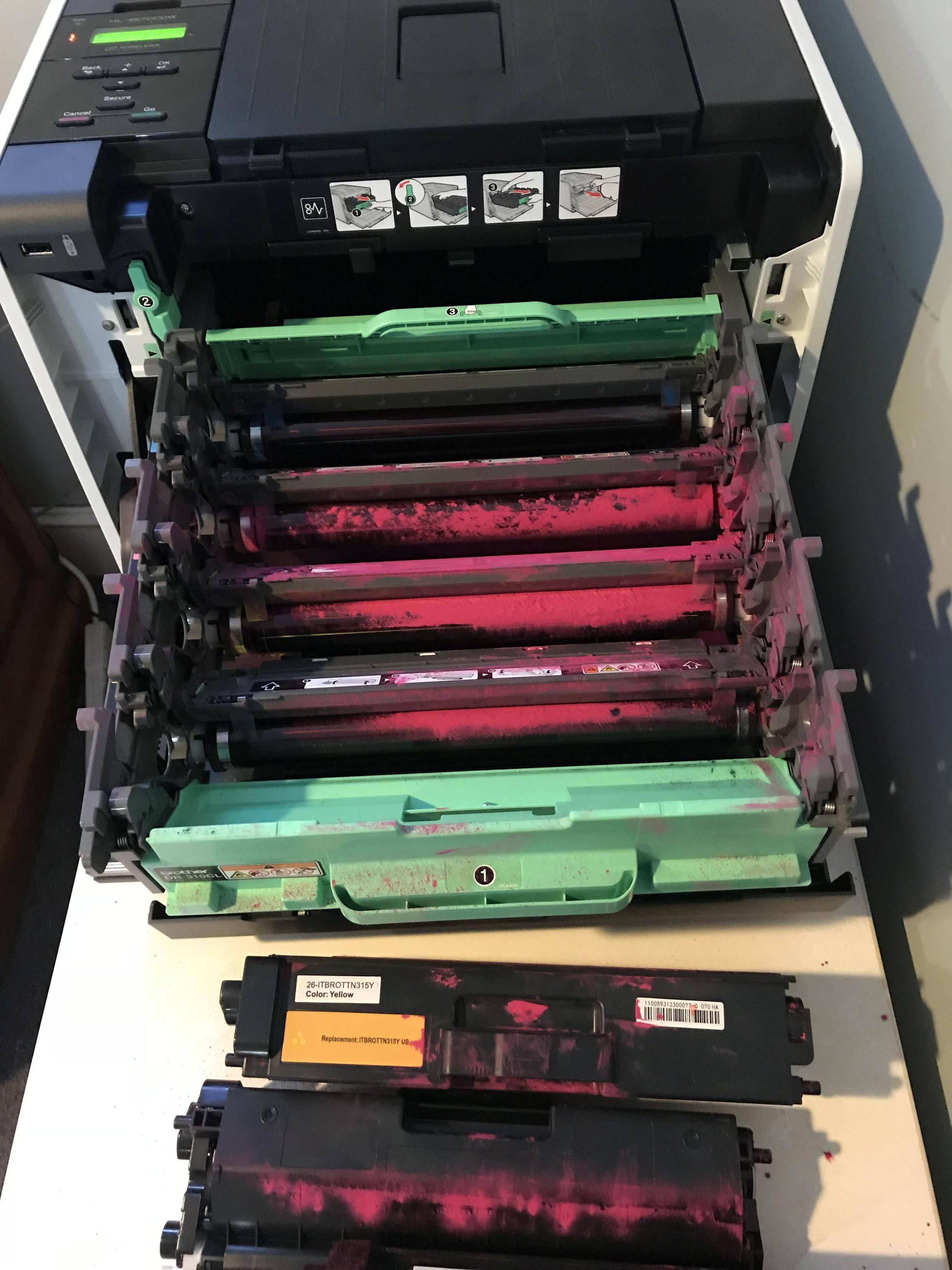 toner Is this laser printer ruined? Super User