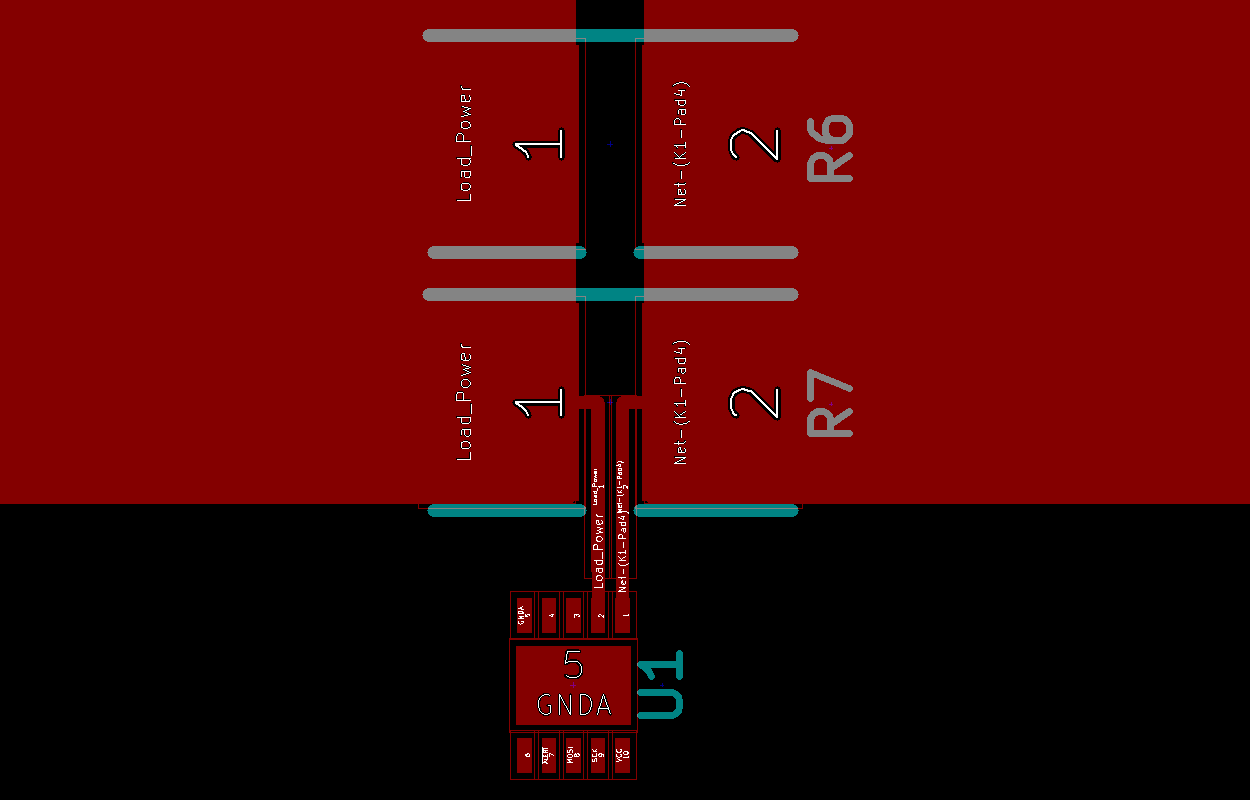 Layout for Parallel Current Sensing Resistors Electrical