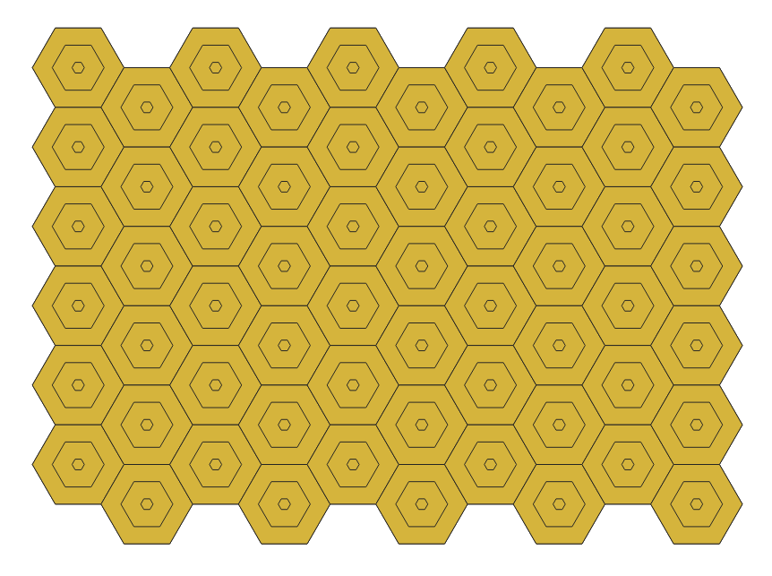 symbology Creating nested hex grids in QGIS Geographic Information Systems Stack Exchange